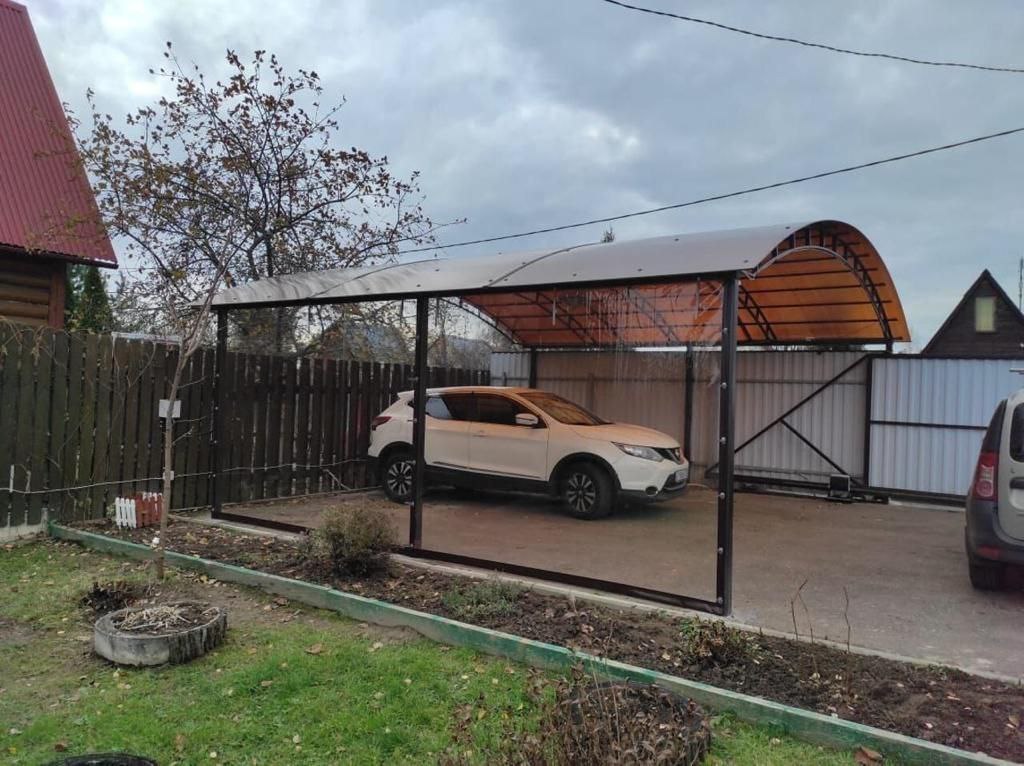 Прозрачные шторы ПВХ для навеса под автомобиль в городе Уварово